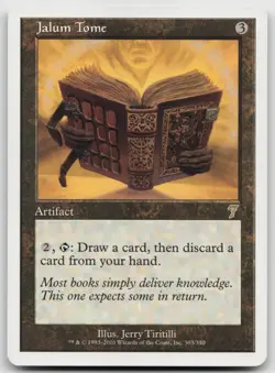 MTG Jalum Tome R 7th Edition 303 LP - Image 1