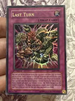 Yugioh! Last Turn - LOD-099 - Ultra Rare - 1st Edition Legacy of Darkness (NM) - Image 1