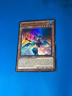 YUGIOH Ultra Rare Chocolate Magician Girl MVP1-EN052 1st Edition - Image 1