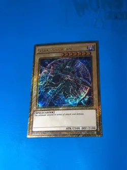 YUGIOH Gold Rare Dark Magician MVP1-ENGV3 - Image 1