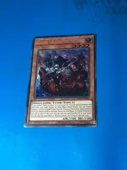 YUGIOH Secret Rare Blazing Cartesia, The Virtuous MP23-EN162 1st Edition - Image 1