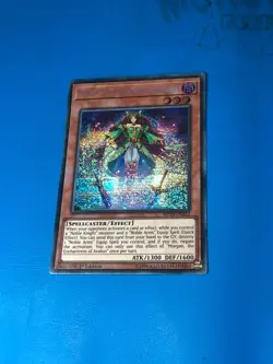 YUGIOH Secret Rare Morgan, The Enchantress Of Avalon MP19-EN223 1st Edition - Image 1