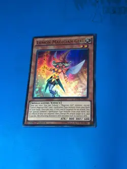 YUGIOH Ultra Rare Lemon Magician Girl MVP1-EN051 1st Edition - Image 1