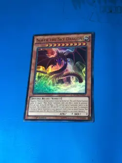 YUGIOH Ultra Rare Slifer The Sky Dragon MVP1-EN057 1st Edition - Image 1