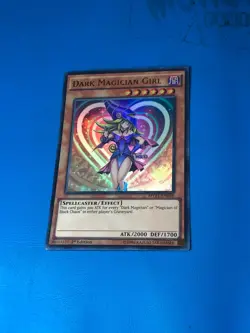 YUGIOH Ultra Rare Dark Magician Girl MVP1-EN056 1st Edition - Image 1