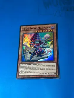 YUGIOH Super Rare Toon Dark Magician MP17-EN083/TDIL-EN032 1st Edition - Image 1