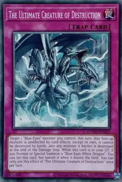 SDWD-EN029 THE ULTIMATE CREATURE OF DESTRUCTION COMMON UNLIMITED ED YuGiOh CARD - Image 1