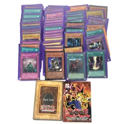 Tin of Old-School YuGiOh Cards w/Lots of Ultra Rares! - Image 1