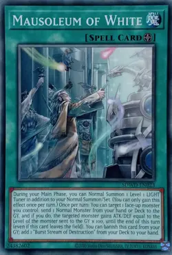 SDWD-EN023 MAUSOLEUM OF WHITE COMMON UNLIMITED EDITION YuGiOh CARD - Image 1