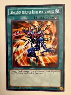 Yugioh! LP Dedication through Light and Darkness - DPRP-EN014 - Common - 1st Edi - Image 1