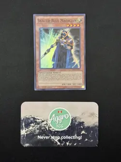 Skilled Blue Magician - Yugioh SECE-EN032 1st Edition Super Rare NM - Image 1