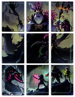 Ursula's Return 9 Card Puzzle Complete Set Disney Lorcana Ursula - Image 1