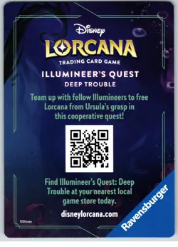 Ursula's Return 9 Card Puzzle Complete Set Disney Lorcana Ursula - Image 3