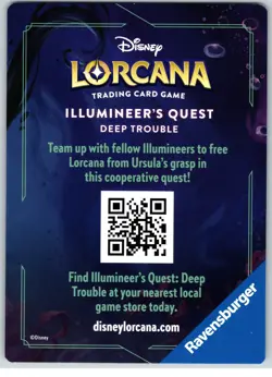 Ursula's Return 9 Card Puzzle Complete Set Disney Lorcana Ursula - Image 5