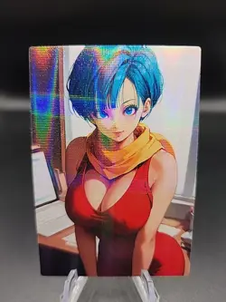 Bulma Anime Waifu Card Doujin ACG Goddess - Image 1