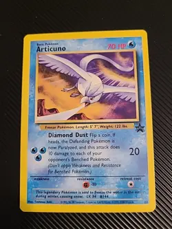 Articuno - 22 - Pokemon Wizards Black Star Promo Card Movie WoTC Vintage NM - Image 1