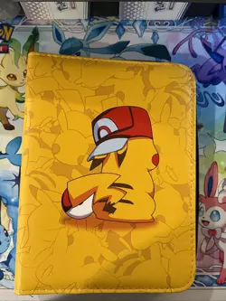 Pokemon Trading Card Binder Holder 50 Page 400 Removable Pockets - Image 1
