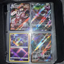 Pokemon Card Collection Binder Full Arts GX VMAX Secret Ex - Image 1