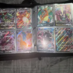 Pokemon Card Collection Binder Full Arts GX VMAX Secret Ex - Image 5