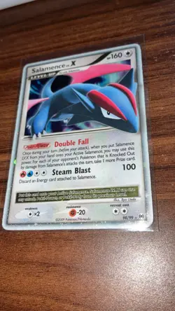 Pokemon TCG Salamence LV.X Arceus Holo Rare Card 98/99 Good Condition - Image 1