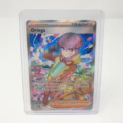 Ortega 219/197 Obsidian Flames Full Art Trainer Holo Ultra Rare Pokemon TCG Card - Image 3