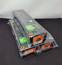 Magic the Gathering Vintage Black Mana Card Storage Box Lot of 3 OOP Rare MTG - Image 1