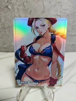 Cammy White Trading Card Waifu Goddess Story Anime Girl holo Karte Manga Full - Image 2