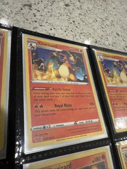 Charizard Pokemon Lot- 9 Cards- Holos- Reverse- Pokemon Go.. - Image 3