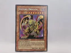 Yu-Gi-Oh! Victory Dragon JUMP-EN011 Limited Secret Rare Promo Card Near Mint - Image 1