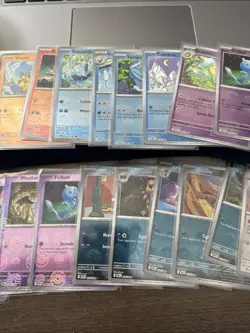 TCG Pokemon Card Lot 25 Pokeball Holos From Black Bolt / White Flare NM - Image 3
