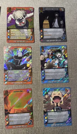 My Hero Academia CCG 15 Rare Holo Cards Inc. 2 UR League Of Villains - Image 4
