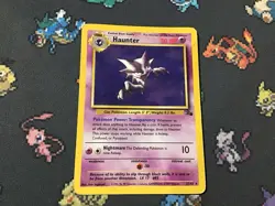 Pokemon TCG Haunter Card 21/62 Rare Non-Holo Fossil Pokemon Card (H1) - Image 3