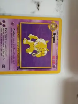 Hypno 23/62 Fossil Non-Holo LP- Vintage Pokemon Cards +Bonus Vintage Card+ - Image 2