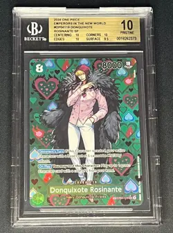 One Piece Card Donquixote Rosinante (OP04-119) BGS 10 Emperors in the New World - Image 1