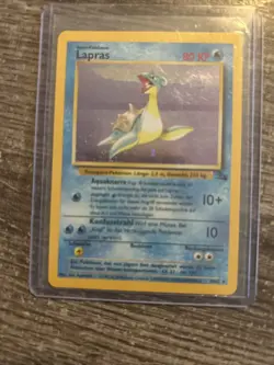1999 Fossil Set Lapras Holo #10/62 Rare WOTC Pokemon Card TCG Original NM Mint! - Image 1