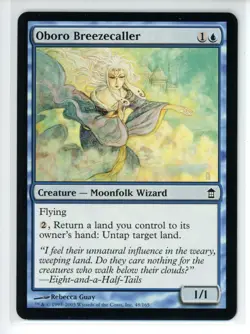 OBORO BREEZECALLER Saviors of Kamigawa #48 SOK(NM)(MTG) - Image 1