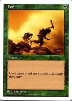 Magic The Gathering Fog Fifth Edition tcg - Image 1