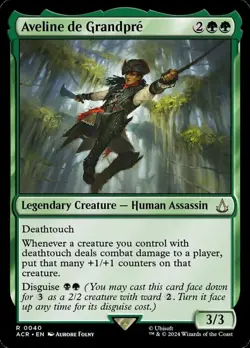 x1 Aveline de Grandpre - Foil R MTG Universes Beyond: Assassin's Creed M/NM, Eng - Image 1