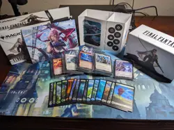 MTG Magic The Gathering Final Fantasy Full Common And Uncommon Set With Bundle! - Image 1