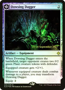 FOIL Dowsing Dagger ~ Prerelease Ixalan [ Excellent ] [ Magic MTG ] - Image 1