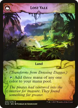 FOIL Dowsing Dagger ~ Prerelease Ixalan [ Excellent ] [ Magic MTG ] - Image 2