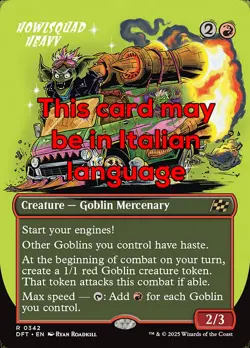 MTG HOWLSQUAD HEAVY 342 EXC - ENERGUMENO DELLO SQUADRONE URLANTE - DFT X IT - Image 1