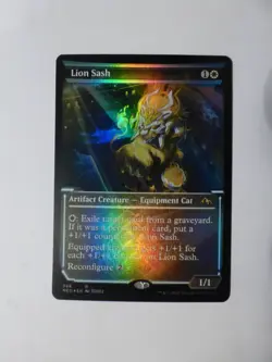 MtG Kamigawa Neon Dynasty FOIL Sowcase Lion Sash 368 NM $0.75 Flat VCT123809 - Image 1