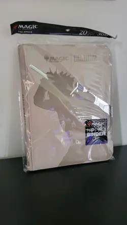 Magic the Gathering Final Fantasy Cloud Ultra Pro 9-Pocket PRO Binder In Hand - Image 3