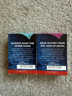 SDCC 2025 Magic The Gathering MTG x Spider-Man Welcome Deck Set Spawn Blue Black - Image 2