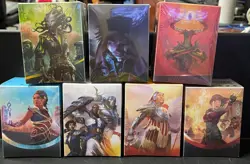 Magic the Gathering Regional Protour Qualifier PTQ Deck Boxes Set of 7 Sealed - Image 1