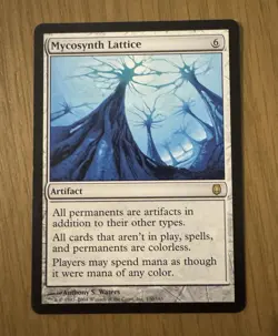 MTG Mycosynth Lattice Darksteel Regular NM - Image 1