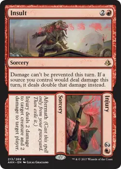 Insult // Injury ~ Amonkhet [ Excellent ] [ Magic MTG ] - Image 1
