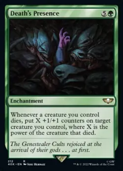Death's Presence ~ Commander: Warhammer 40,000 [ NearMint ] [ Magic MTG ] - Image 1