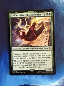 Magic The Gathering + Marvel 1x Spider-Man, Miles Morales SDCC 2025 In Hand - Image 1